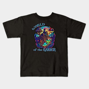 World of the gamer  castle Kids T-Shirt